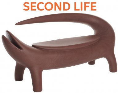 Big Kroko Second Life Диван из биопластика