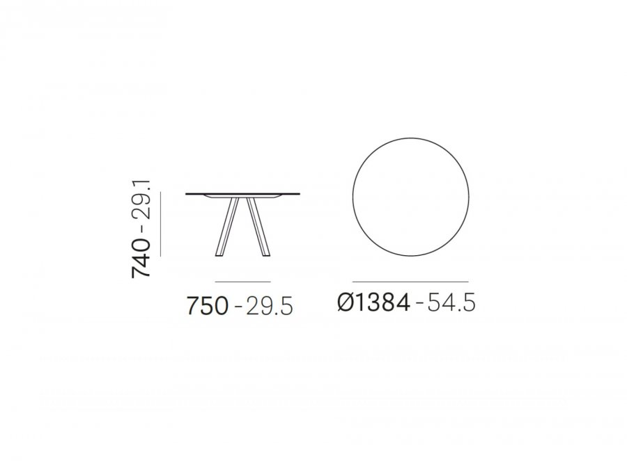 Стол ламинированный Arki-Table Wood