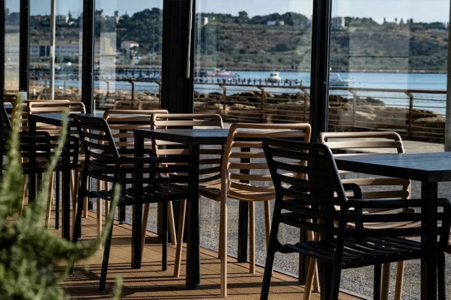 Стул пластиковый Nardi Doga Bistrot капучино