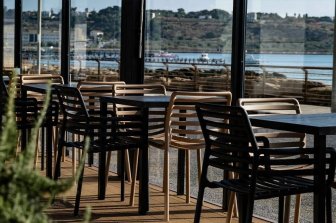Стул пластиковый Nardi Doga Bistrot капучино