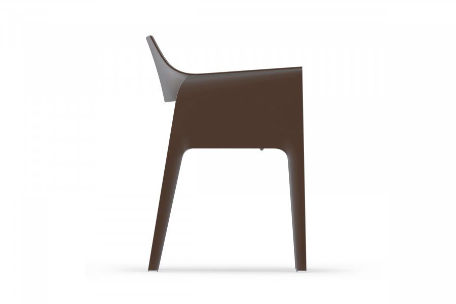 Кресло пластиковое Vondom Hidra Basic черный