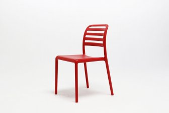 Стул пластиковый Nardi Costa Bistrot красный