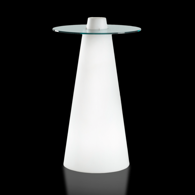 Стол пластиковый барный светящийся Peak Lighting