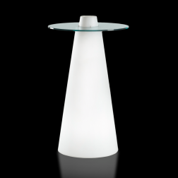 Стол пластиковый барный светящийся Peak Lighting