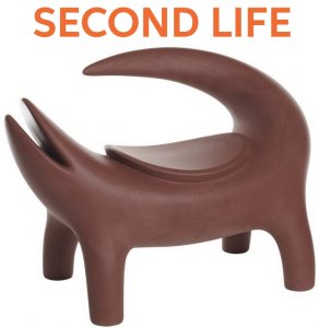 Kroko Second Life Стул из биопластика