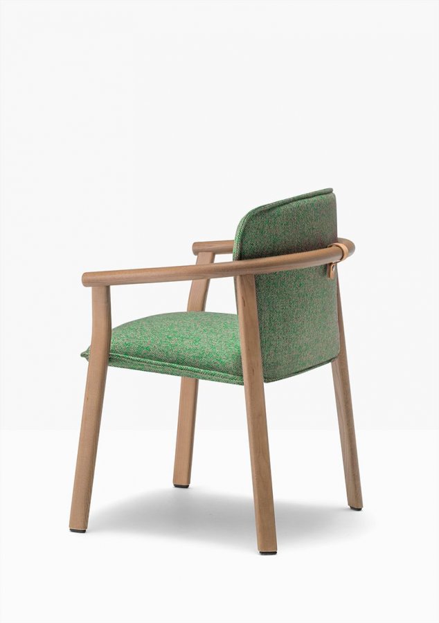 Кресло деревянное с подушкой Lamorisse Wood
