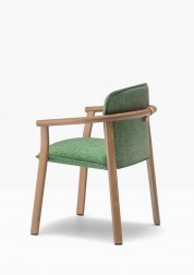 Кресло деревянное с подушкой Lamorisse Wood