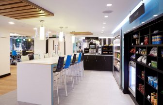 Стул барный пластиковый Scab Design Zebra Bicolore белый, синий