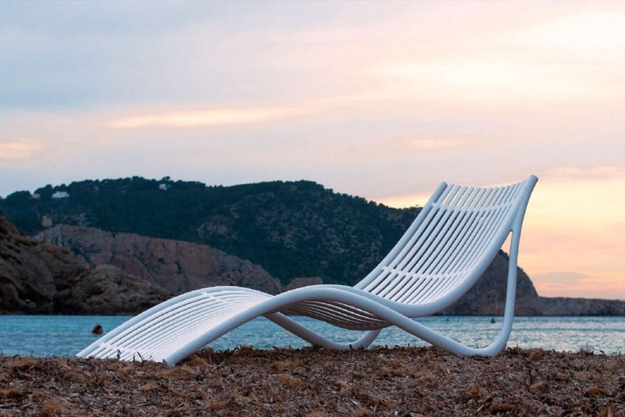 Лежак пластиковый Ibiza Basic