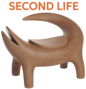 Kroko Second Life Стул из биопластика