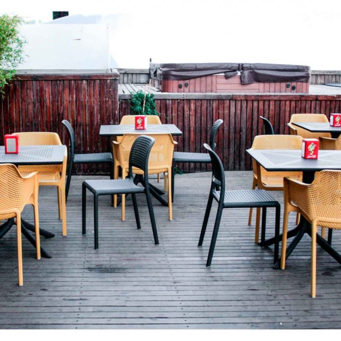 Стул пластиковый Nardi Bora Bistrot антрацит