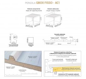 Шатер квадратный QBox Fisso