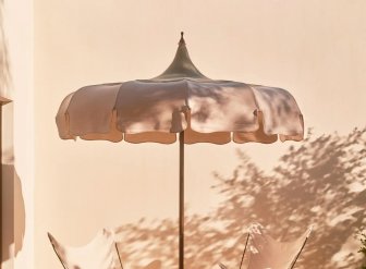 Зонт пляжный профессиональный Ø2.4 м Lotus Pagoda