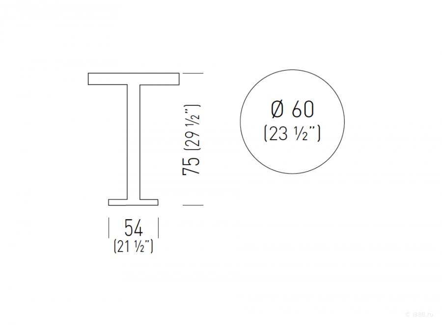 Стол пластиковый Tkitt BTK54