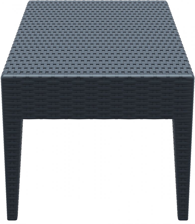 Столик пластиковый плетеный журнальный Miami Lounge Table