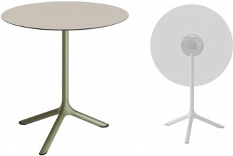 Стол ламинированный обеденный складной Tripe Folding