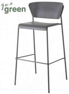Lisa Technopolymer Go Green Стул пластиковый барный