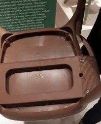 Кресло пластиковое Scab Design Hug Go Green оливковый