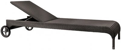 Deauville II Шезлонг-лежак плетеный