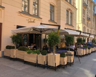 Зонт профессиональный 3х3 м Palladio Braccio