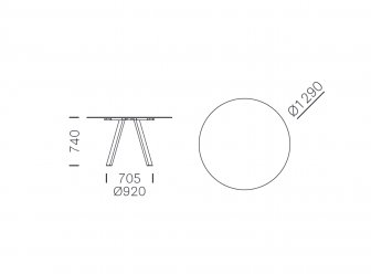 Стол обеденный Arki-Table