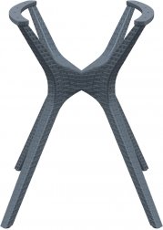 Подстолье пластиковое плетеное Ibiza Legs Small