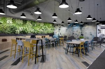 Стул пластиковый Nardi Trill Bistrot горчичный