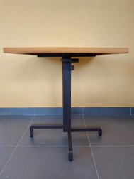 Стол обеденный складной Ibisco Iroko, кофе, натуральный