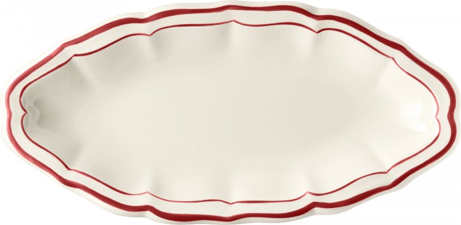 Блюдо овальное Filet Rouge