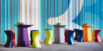Стул пластиковый барный Vondom Noma Basic