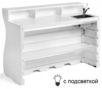 Bartolomeo Стойка светящаяся барная с мойкой