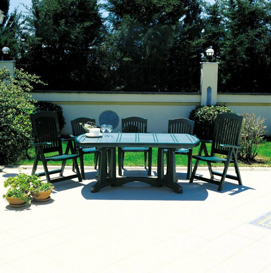 Кресло пластиковое Siesta Garden Classic зеленый