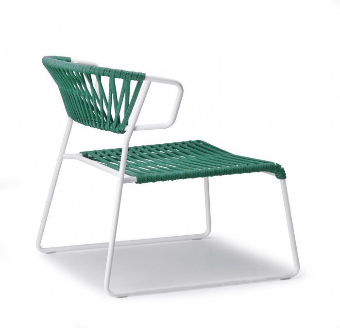 Кресло лаунж плетеное Lisa Lounge Filo