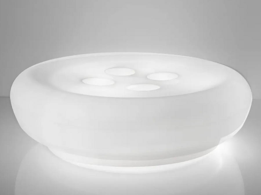Пуф пластиковый светящийся Bot One Lighting