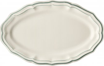 Блюдо овальное Filet Céladon