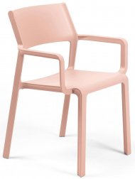 Кресло пластиковое Nardi Trill Armchair розовый