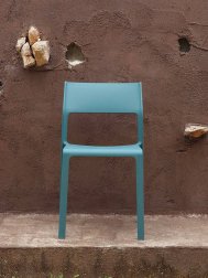 Стул пластиковый Nardi Trill Bistrot бирюзовый