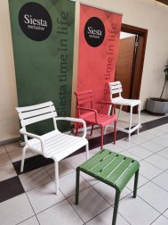 Кресло пластиковое Siesta Contract Paris марсала
