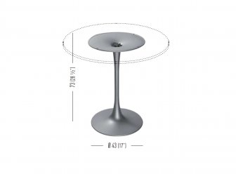 Подстолье металлическое Venus Round