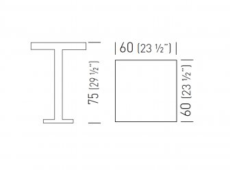 Стол пластиковый Tkitt BG3K
