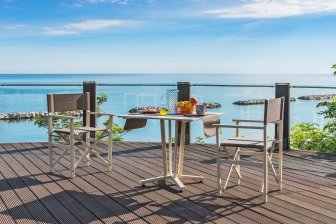 Стол обеденный металлический Aluminium Table
