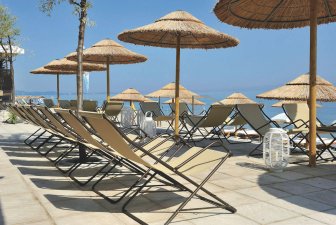 Кресло-шезлонг металлическое Bahama