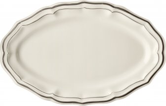 Блюдо овальное Filet Taupe