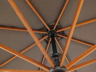 Зонт профессиональный Riviera Alu Wood