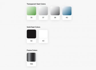 Кресло прозрачное Opal-ML