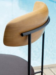 Стул с обивкой Keel Outdoor