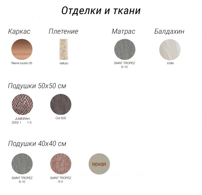 Лаунж-диван с балдахином Planet