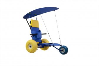 Инвалидный шезлонг для бассейна и пляжа Roller