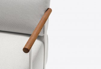 Диван двухместный с левым подлокотником Arki-Sofa