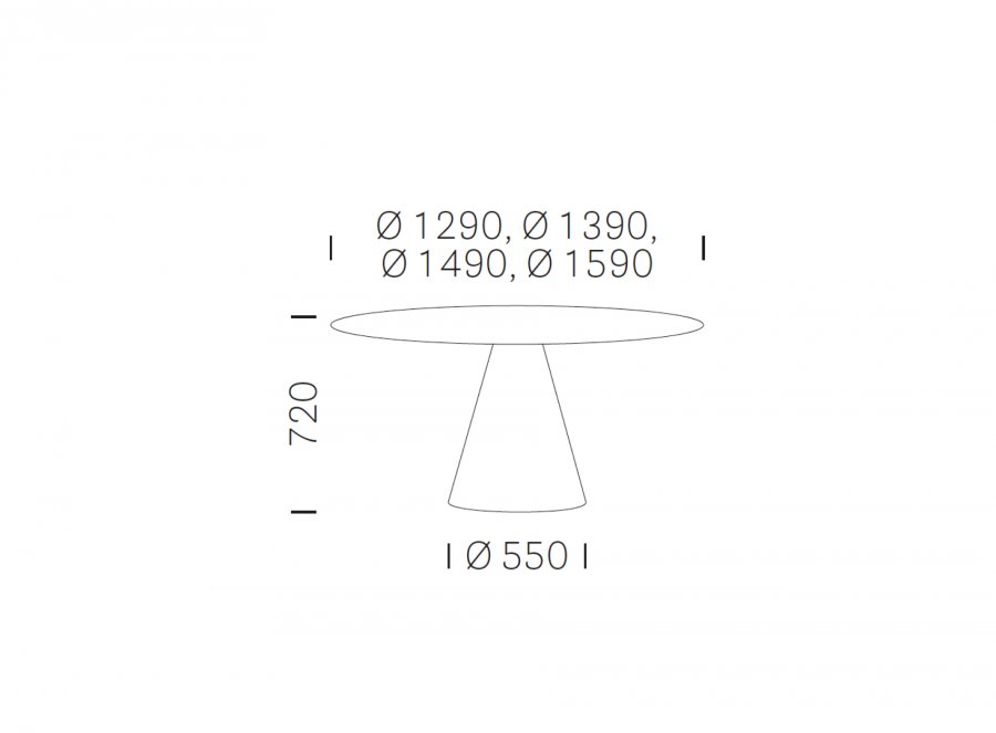 Стол ламинированный Ikon Table